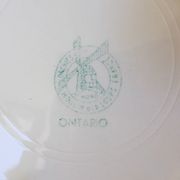 6 Moulin des Loups Orchies Ontario pattern dessert plates 210686