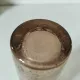 Bubble glass vase signed Biot – Pink beige