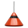 Vintage German Hanging Lamp Space Age Model 5535 by Alfred Kalthoff for Staff