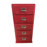 Chiffonnier 5 retro metal drawer