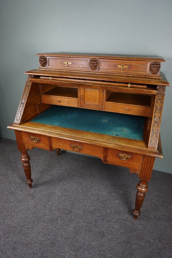 Old Dutch oak office, early 1900