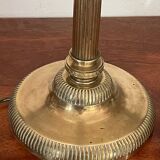 Lampe colonne en laiton circa 1900