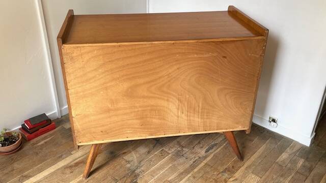 COMMODE Pieds Compas VINTAGE