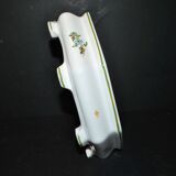 Trivet Octagonal tray in polychrome earthenware MOUSTIERS Lallier
