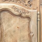 Provencal furniture in finely carved light walnut with wrought ironwork
