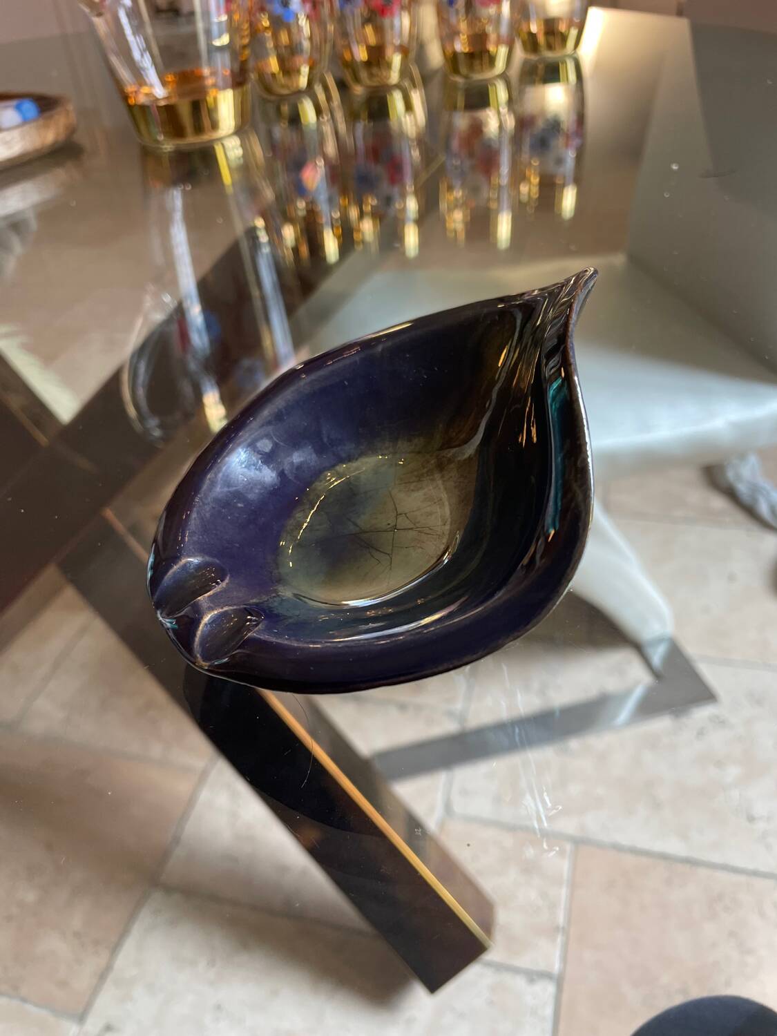 Rambervilliers Sandstone Ashtray