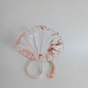 Vase trompette en verre soufflé