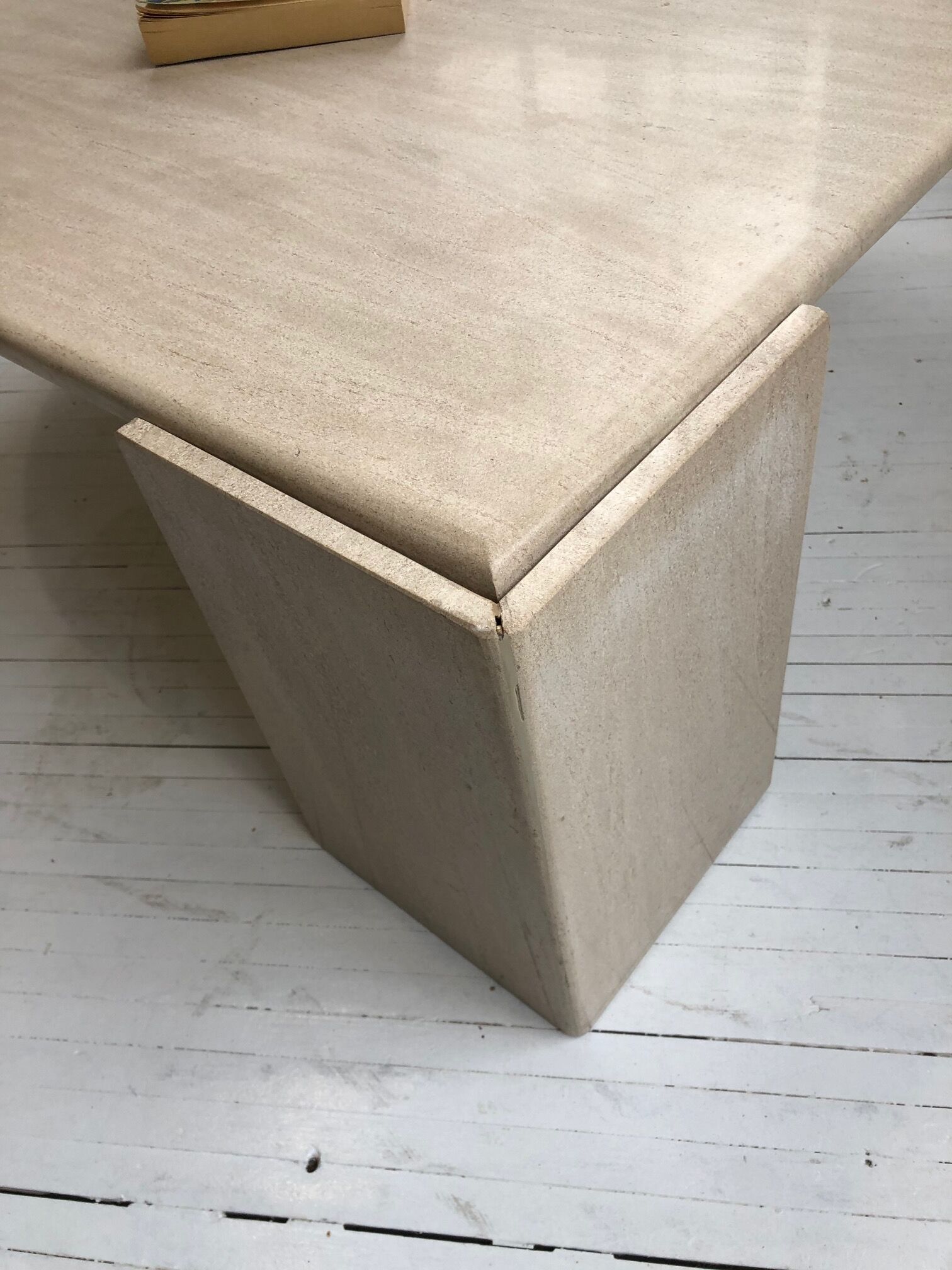 Stone eye coffee table