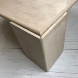 Table basse oeil en pierre