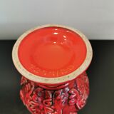 Red West Germany vase
