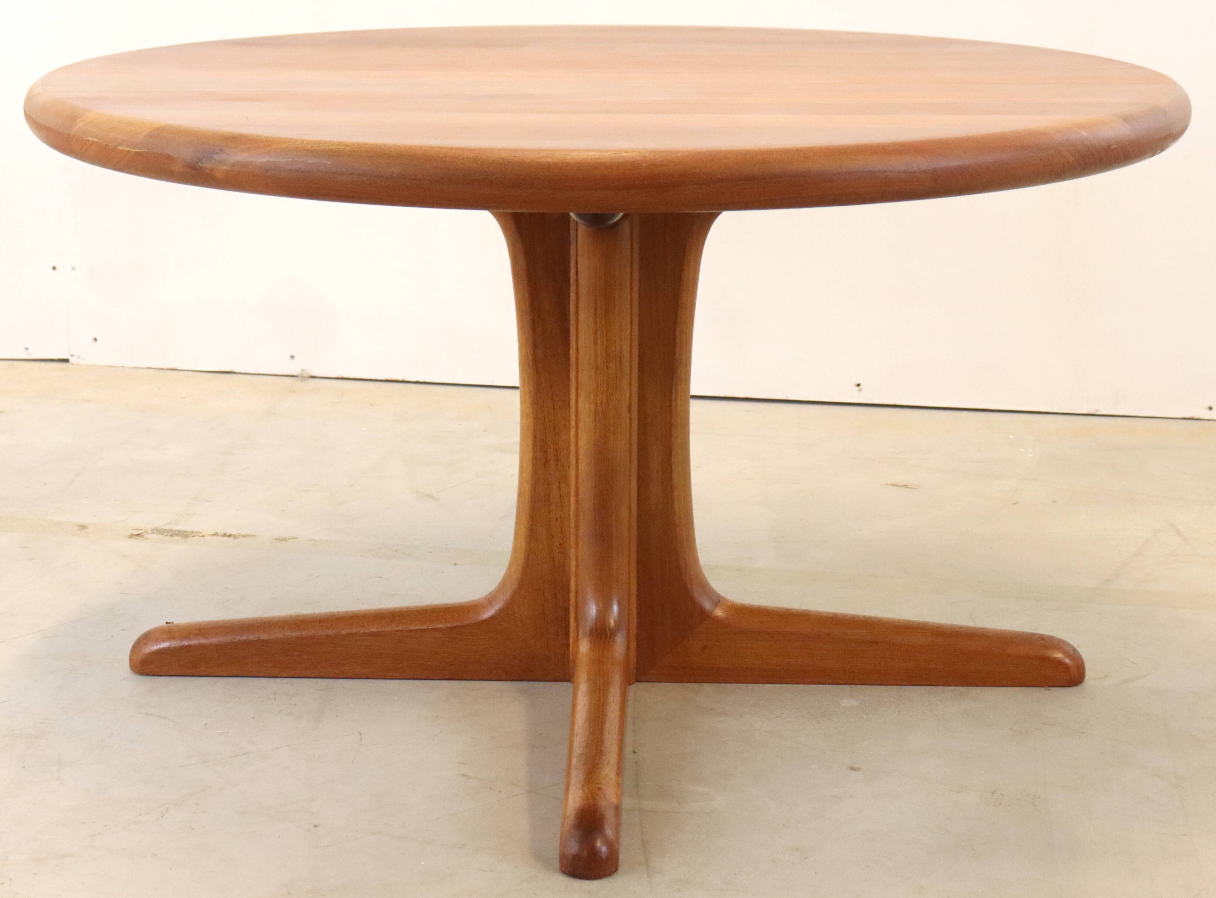Deense ronde teak salontafel 'Karise'