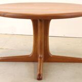 Deense ronde teak salontafel 'Karise'