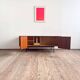 Buffet Mid-Century, modèle B20 en teck par Dieter Waeckerlin pour Behr, ann