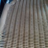 Scoubidou and aluminum chairs