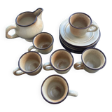 Tasses à café en grès de Niderviller