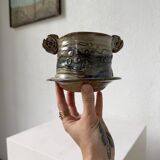 Yvon Gauchot ceramic bowl with handles