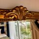 Large beveled mirror - Gold metal frame - Made in Belgium