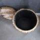 Pouf moumoute vintage années 70'