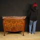 Lombard inlaid dresser in Louis XV style with marble top