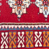 Tapis ancien marocain berbère  126x210 cm