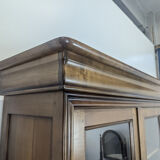 Louis Philippe style bookcase in cherry wood