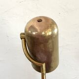 Vintage brass adjustable desk lamp