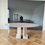 Table Granit Terrazzo, Plateau Oval