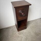 Dudouyt bedside table, oak, 1940.