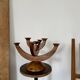 Swedish vintage wooden candle holder