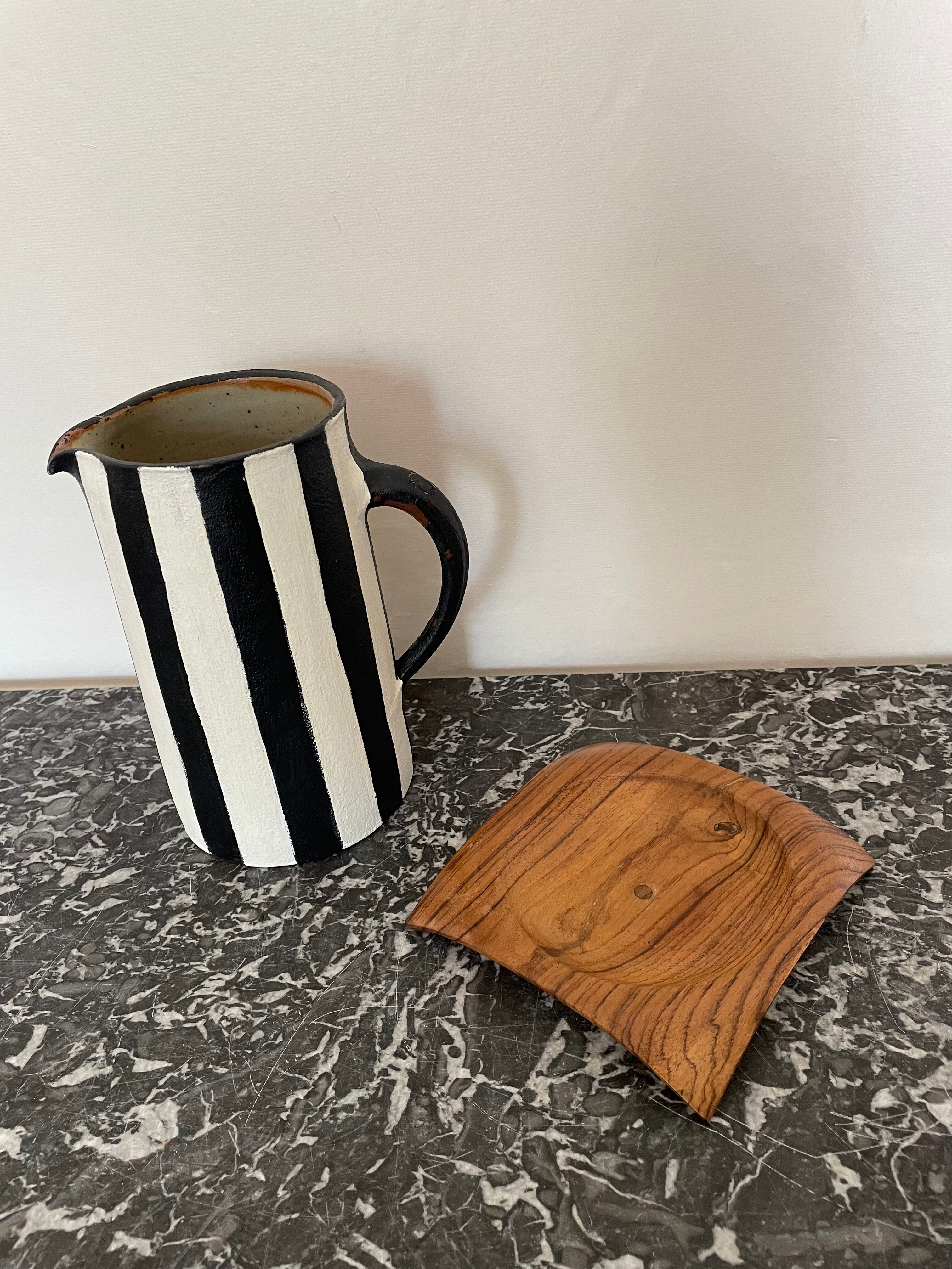 Turned wooden pocket tray