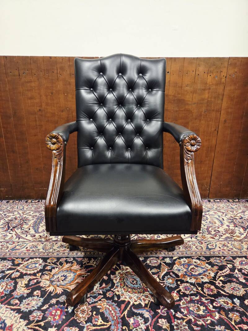 English black President Chair Office chair