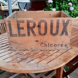 Caisse en bois Chicorée Leroux