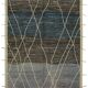 Hand-Knotted Turkish Contemporary 280 cm x 372 cm Blue Wool Carpet