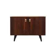 Danish Rosewood Cabinet with Adjustable Shelv, 1970s