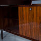 Executive Desk with Sideboard in Rosewood by Arne Vodder for Sibast Møbelfabrik, Denmark, 1950s