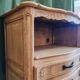Antique bedside table