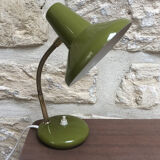 Vintage casserole lamp - green