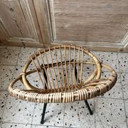 Fauteuil en rotin enfant