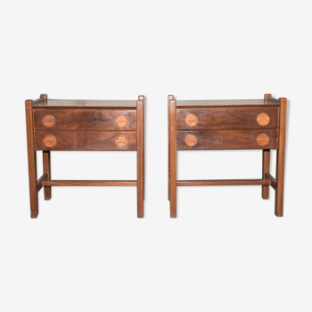 Pair of bedside 50/60s