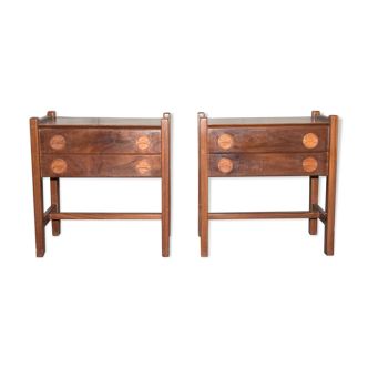 Pair of bedside 50/60s