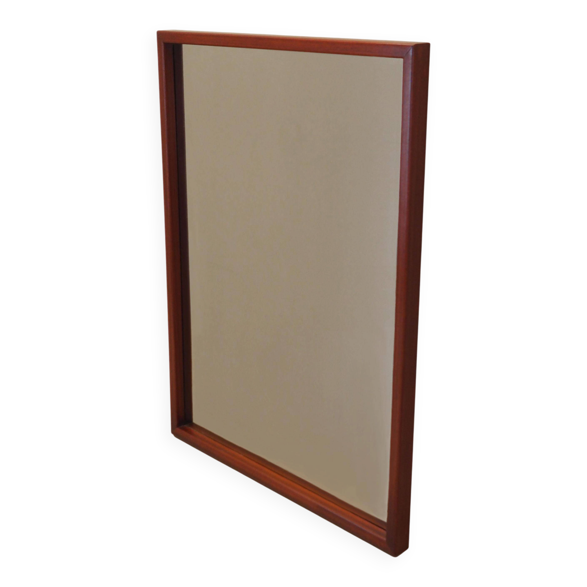 Graphite mirror, Danish design, 1970s, production: Denmark