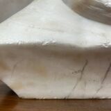 Marble bust of a woman