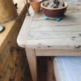Oak farmhouse table