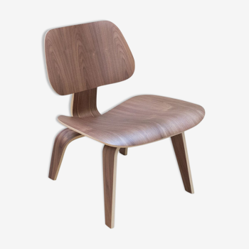 Chaise  "LCW" Herman miller en noyer, Charles Eames