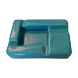Ashtray vintage turquoise faience