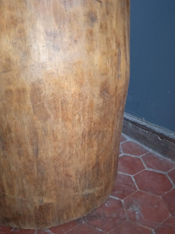 Tronc de Palmier creux; Mini Bar; chevet; meuble d'appoint; meuble d'angle;