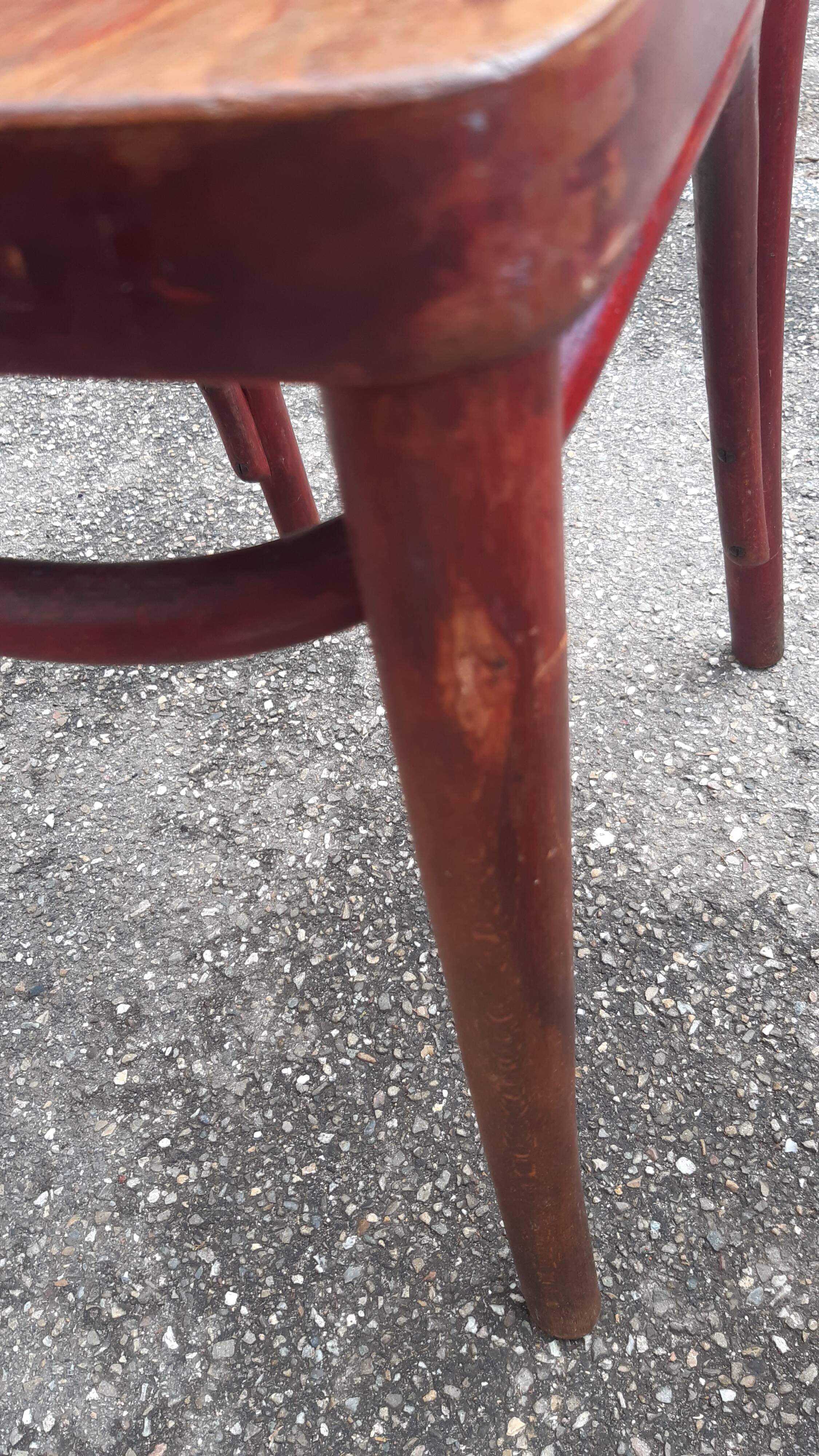 Set of 4 Thonet bistro chairs