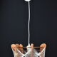 Suspension vintage bois et fils n2
