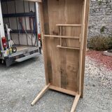 Raw oak farmhouse table