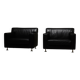Pair of lounge chairs by Kunihide Oshinomi for Matteo Grassi 1980s